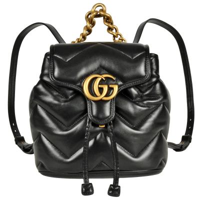 美品　Gucci グッチ　GGマーモント キルティング バックパック リュック リュック GUCCI GG Marmont(グッチ GGマーモント) - 海外通販のBUYMA
