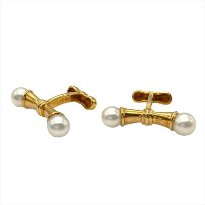 カフス（石素材：真珠（パール））｜メンズアクセサリー｜ファッション