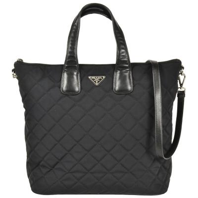美品　プラダ　PRADA キルティング　ボストンバッグ　トートバッグ　ナイロン PRADA キルティング バッグのおすすめ人気商品一覧 通販 - Yahoo