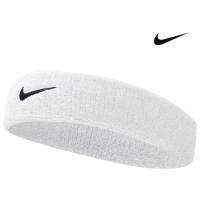 [送料無料]NIKE(ナイキ)　スウォッシュ ヘッドバンド　ホワイト/ブラック　BN1003 Swoosh Logo　ヘアバンド | SAKURASPORTS