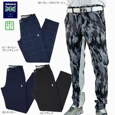 Admiral Golf ゴルフ メンズパンツ（サイズ（S/M/L）：3L（XXL