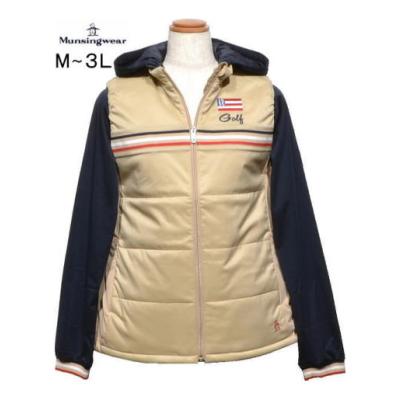 マンシングウェアレディースジャケット M ゴルフ　パーカー Munsingwear セール 公式 マンシングウェア ジャケット ブルゾン