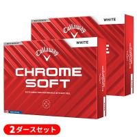 【2ダースセット】キャロウェイゴルフ クロムソフト(CHROME SOFT) ゴルフボール 2ダース (24球) 2024年モデル | ゴルフショップセブンGOLF7