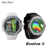 ShotNavi(ショットナビ) Evolve α(エボルブ・アルファ) 腕時計型ゴルフ用GPS距離計 GPSナビ 距離測定器 2024年モデル(テクタイト)(ゴルフ用GPSナビ) | ゴルフショップセブンGOLF7