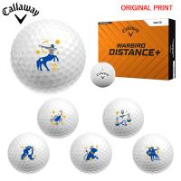 【オリジナルプリントゴルフボール(納期2-4日)】キャロウェイ WARBIRD DISTANCE+ 1ダース(12球) 星座プリントA[オウンネーム(マーク)] | ゴルフショップセブンGOLF7