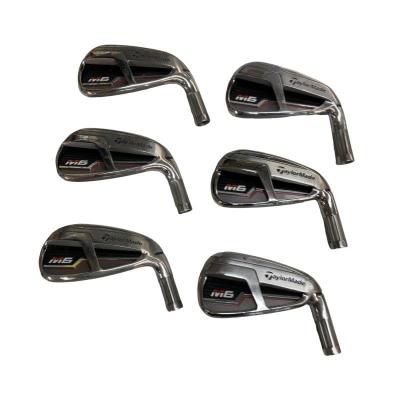【良品】テーラーメイド M6 メンズアイアンセット 7本 スチール S テーラーメイド m6（アイアンセット）｜クラブ（メンズ）｜ゴルフ