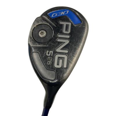 パ*ー様 ‼️PING G30 ５番26 ° Rユーティリティクラブ PING（ピン） G30 5U ユーティリティ UT フレックスR : ゴルフ