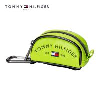 トミーヒルフィガー ゴルフ ボールポーチ ラウンドロゴ THMG3SBK | ゴルフレンジャー