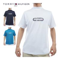 トミーヒルフィガー ゴルフ ウェア メンズ トラックグラフィック モックネック 半袖シャツ THMA416 2024年春夏モデル M-XL | ゴルフレンジャー