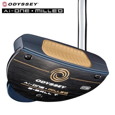 値下げツーボールOdyssey パター 削り出し黒 スパイラルロゴ