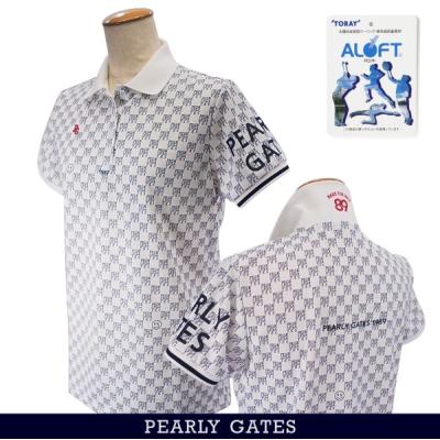 PEARLY GATES ゴルフシャツ レディース（色：ホワイト系）｜レディース