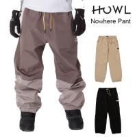 ハウル HOWL NOWHERE PANT (TECHNICAL APPAREL) 23-24 スノーボード用 パンツ メンズ レディース | GOLGODAヤフーショップ