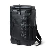 バックパック NEWERA ニューエラ BOX PACK 32L TPU Print Logo Outline Black x Reflect Silver ボックスパック TPU加工 リュックサック | GOLGODAヤフーショップ