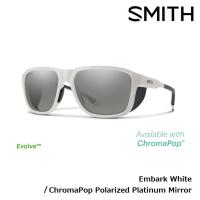 サングラス スミス SMITH Embark White 偏光レンズ スポーツサングラス スノーボード スキー 登山 アウトドア 釣り | GOLGODAヤフーショップ