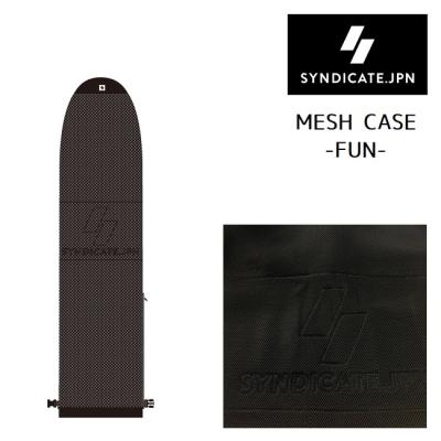 SYNDICATE.JPN サーフボードケース ブラック SYNDICATE シンジケートSFT JPN MESH SHORT 6'4FT ショート