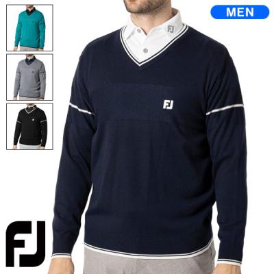 FootJoy ゴルフ メンズセーター、トレーナー(色:グレー系)の FootJoy ゴルフ メンズセーター、トレーナー(色:グレー系)の
