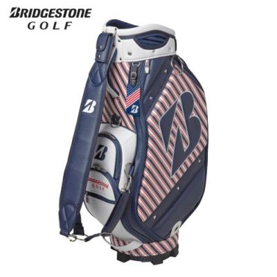 BRIDGESTONE キャディバッグ（色：ネイビー系）｜ゴルフ用バッグ