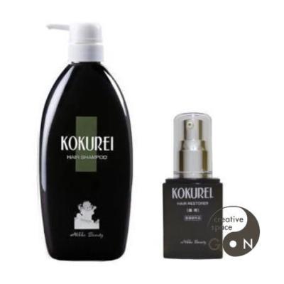 KOKUREI プレミアムシャンプー＆リンスセット 800ml黒麗 黒麗 800ml 選べる2本セット 酵素プレミアムシャンプー雅と