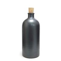 風景ドットコム 信楽焼 イオン ボトル 太丸 ブラック ION-10B 720ml ラジウムボトル 水 焼酎 熟成 日本製 | グッドディール