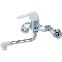 SANEI(サンエイ) シングル混合栓 寒冷地用 キッチン用 壁付き 断熱パイプ 流量調整付 整流吐水 CK1700DK-13 | Good-Item 4号店