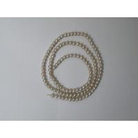 【パールチップス+M】淡水パール グレー 丸ポテト型 2.8〜3.2ｍｍ 一連（約38〜40ｃｍ） | Good-Item 4号店