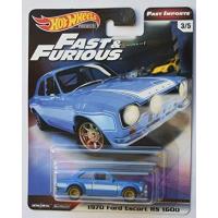 Hot Wheels Fast &amp; Furious Premium Fast Imports  Blue 1970 Ford Escor 並行輸入 | Good Quality