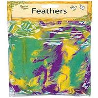 Touch of Nature Turkey Flat Feathers for Arts and Crafts  Mardi Gras 並行輸入 | Good Quality