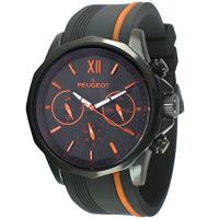 プジョー Peugeot 腕時計 Men's Chronograph Sport Watch with Silicon Band Mul 並行輸入 | Good Quality