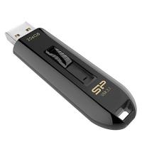 シリコンパワー USBメモリ 256GB USB3.1 &amp; USB 3.0 スライド式 ブラック Blaze B21 SP256GBUF 並行輸入 | Good Quality