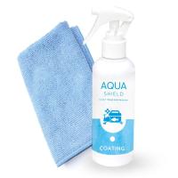 [ SHIELD ] 釣具 メンテナンス コーティングスプレー AQUA SHIELD 200ml (釣具専用 クリーナー/クロス付き) 釣り具 釣り | グッドスマイリーYahoo!店