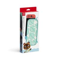 【任天堂純正品】Nintendo Switchキャリングケース あつまれ どうぶつの森エディション ~たぬきアロハ柄~(画面保護シート付き) | グッドスマイリーYahoo!店