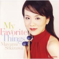 [国内盤CD]MY FAVORITE THINGS 関澤真由美(マリンバ) | CD・DVD グッドバイブレーションズ