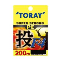 東レモノフィラメント スーパーストロングPE 投 F4 200m 0.8号 | G.A.Fストア ヤフー店