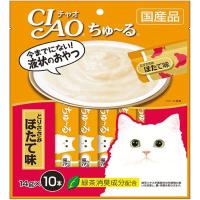 チャオ ちゅ〜る CIAO ちゅーる とりささみ ほたて味 10本入り 猫用おやつ 猫用ふりかけ キャットフード チャオ いなばペットフーズ | グッドドッグ ヤフー店