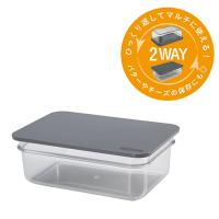 【送料無料：北海道・沖縄・離島は別途送料＋660円】 CBジャパン 蓋がまな板になる保存容器 868279 | グッディーズ