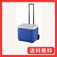 Coleman(コールマン) クーラーボックス ホイールクーラー 60QT 容量約56L ブルー/ホワイト 2000027863 保冷力約3日 | グッドライフメディアセンター本店