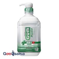 GUM ガム プラス デンタルリンス スッキリ爽やかタイプ 900ml 液体ハミガキ 洗口液 歯周病 | Goodsaniaマック土居店