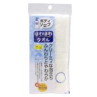 東和産業 ボディタオル ボディソープ専科 BSS スーパーソフトタオル ホワイト 約25×90cm 日本製 | Goodsaniaマック土居店