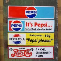 ペプシコーラ バンパーステッカー BUMPER STICKER-PEPSI ペプシ アメリカン雑貨 | アメリカン雑貨のグッズファーム