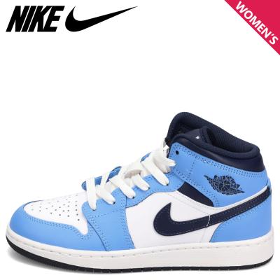 Nike Air Jordan 1 ホワイト/ブルー　24cm エアジョーダン1 ブルー（サイズ（cm）：24cm）のおすすめ人気商品一覧