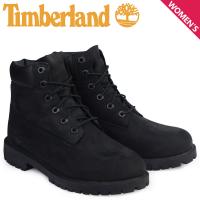 ティンバーランド Timberland ブーツ 6INCH WATERPROOF BOOTS レディース 6インチ プレミアム ウォータープルーフ ブラック 12907 | Goods Lab Plus