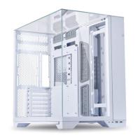 Lian Li O11 Vision White 3面強化ガラスパネル仕様のピラーレスミドルタワーケース ホワイト | グッドウィル ヤフー店