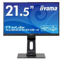 iiyama ProLite XUB2293HS-4 XUB2293HS-B4 21.5型ワイド液晶モニター フルHD 1920×1080対応 IPS方式パネル 多機能スタンド搭載 | グッドウィル ヤフー店
