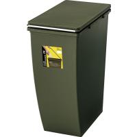 ふた付きゴミ箱 スリムコンテナ 20L グリーン おしゃれ 分別 キッチン ダストボックス 安い 人気 蓋付き | Goodz Store