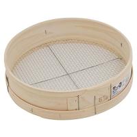 千吉 木製砂フルイ (丸型) 35cm アミ目8.0mm | GOOD ZERO