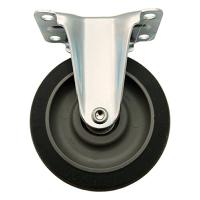 ユーエイキャスター：サイレンスキャスター サイレンス型 固定キャスター エラストマー(B入)車 車輪径φ75 メーカー型式：ER-75ELSB(H93 | GOOD ZERO