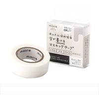 マークス 水性ペンで書けるマスキングテープ 小巻 「マステ」 ホワイト MST-FA04-WH | GOOD ZERO