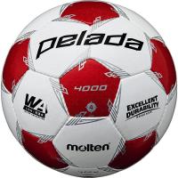モルテン(molten) サッカーボール 4号球 小学生 検定球 ペレーダ4000 F4L4000-WR ホワイト×メタリックレッド F4L4000- | GOOD ZERO