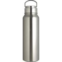 リビング 水筒 1L 直飲み スクリュー栓 ステンレス ボトル シルバー Touriflask 410432 | GOOD ZERO