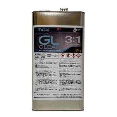 naxマルチエコ(3:1)GLクリヤー 主剤のみ 3Kg缶 小分け品 ニッペ